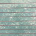 Rustic grungy urban slat wall in green and grey