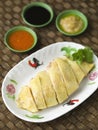 Rustic hainan chicken