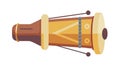 Rustic Hand Drum Instrument Vector Graphic, vector design Generative AI Royalty Free Stock Photo