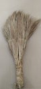 Rustic handmade broom