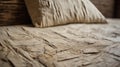 Rustic Hemp Bed With Vintage Charm And Mesoamerican Influences