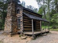 Rustic historic log cabin in Tennessee Royalty Free Stock Photo