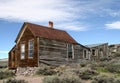 Rustic House in Bodie Ghost Town Royalty Free Stock Photo