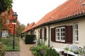 Village house and patio