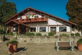 Rustic house in a park on the town of Gramado