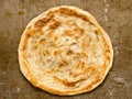 Rustic indian roti prata Royalty Free Stock Photo