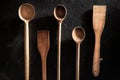 Rustic kitchen utensils. Royalty Free Stock Photo