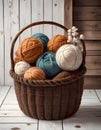 Rustic Knitted Basket