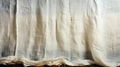 Rustic Linen Curtain: Delicate Still-life Inspired By Traditional Vietnamese Textile Arts Royalty Free Stock Photo