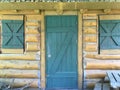 Rustic log cabin Royalty Free Stock Photo
