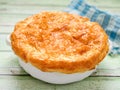 Rustic meat potpie Royalty Free Stock Photo