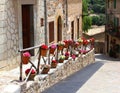 Rustic Mediterranean village Valldemossa, Spain Royalty Free Stock Photo