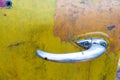 The rustic metal on an abandoned truck. Royalty Free Stock Photo