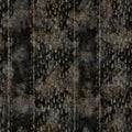 Rustic mottled charcoal grey french linen woven texture background. Worn neutral old vintage cloth printed fabric