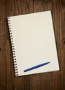 Rustic note pad Backdrop Royalty Free Stock Photo