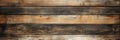 Rustic Oak Flooring Backdrop Featuring Antique Aged Boards with Dark Pattern and Woodgrain Texture Royalty Free Stock Photo
