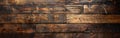 Rustic Oak Wood Texture - Grunge Timber Background for Floors, Walls, Tables, with Parquet Pattern and Laminate Banner - Brown Royalty Free Stock Photo