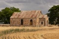 Rustic old abandoned church in rural NSW Australia Royalty Free Stock Photo