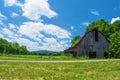 Rustic Old Barn in Virginia Royalty Free Stock Photo