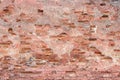 Rustic Old Brick Wall Texture Royalty Free Stock Photo