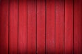 Rustic old red wood plank background with vignette Royalty Free Stock Photo