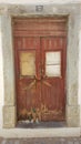 Rustic and Old Wooden Doors in Faro, Algarve, Portugal