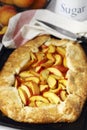 Peach Tart Royalty Free Stock Photo