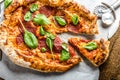 Rustic pizza