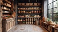 Rustic Practicality Pantry Ambiance