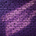 Rustic Purple Brick Wall Background A Versatile Ecommerce Photography Backdrop for Displaying Products Royalty Free Stock Photo