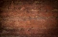 Rustic red brown wood planks background with nice vignetting Royalty Free Stock Photo