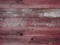 Rustic red weathered barn wood board background Royalty Free Stock Photo