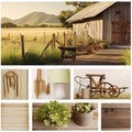 Rustic Retreat: Farmhouse-Inspired Moodboard