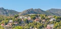 Rustic & rugged but beautiful living places in rural Spain. Homes in the hills & mountains of rural Spain Royalty Free Stock Photo