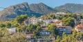 Rustic & rugged but beautiful living places in rural Spain. Homes in the hills & mountains of rural Spain Royalty Free Stock Photo