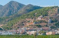 Rustic & rugged but beautiful living places in rural Spain. Homes in the hills & mountains of rural Spain Royalty Free Stock Photo