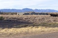Rustic Sheds in Parachilna, Ikara-Flinders Ranges Royalty Free Stock Photo