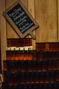 Rustic Sign and Raw Honey for Sale