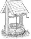 A Rustic sketch of a Well!