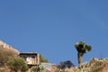 house in real de catorce mexico Royalty Free Stock Photo