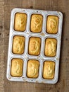 Rustic southern american corn bread Royalty Free Stock Photo