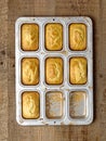 Rustic southern american corn bread Royalty Free Stock Photo
