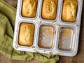 Rustic southern american corn bread Royalty Free Stock Photo