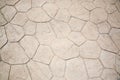 Rustic stone floor detail