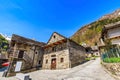 Rustic stone houses in Sonogno Royalty Free Stock Photo