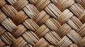 A close up of a woven basket Royalty Free Stock Photo