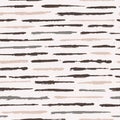 Rustic Texture Grunge Stripes Seamless Vector Pattern. Winter White Royalty Free Stock Photo