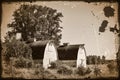 Rustic Twin barns in Mid-America