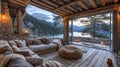 Rustic View Loggia Ambiance