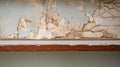Rustic Vintage Silk Shelf With Peeling Paint - Close-up Photography